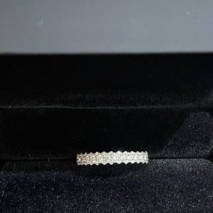 1/2ct diamond white gold ring